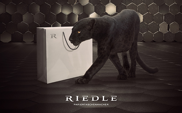 Das neue Markenbild von RIEDLE® zeigt eine metallische