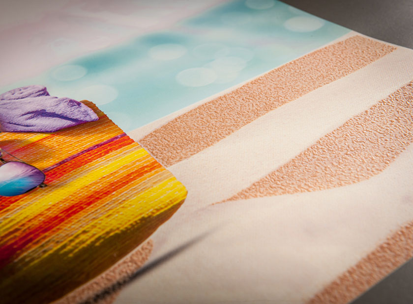 PapierTasche individuell bedruckt mit Sand-Effektlack